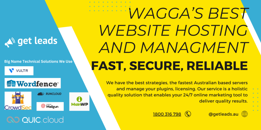 Wagga's Best Website Hosting and Website Management