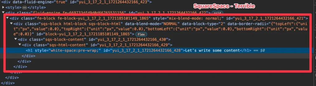 SquareSpace code for the same thing